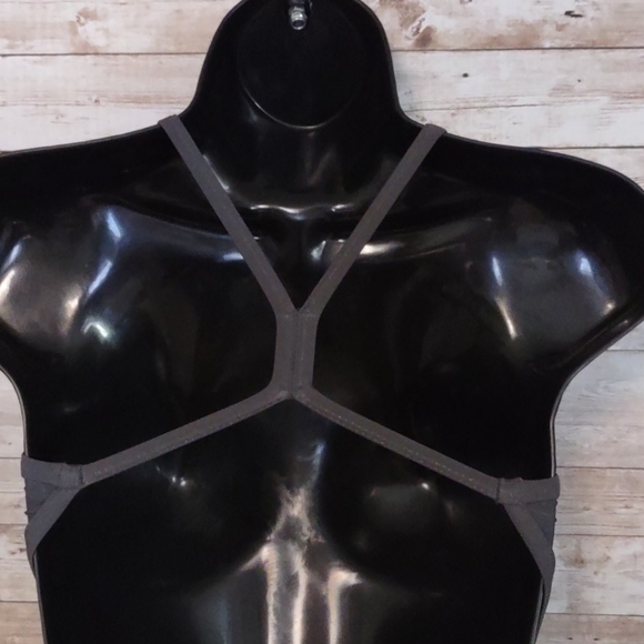 Adidas Solid Stripes C - Back One Piece Swimsuit Juniors - Picture 10 of 14